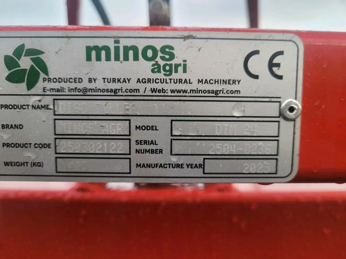 Minos 3m Disc Harrow - Image 3
