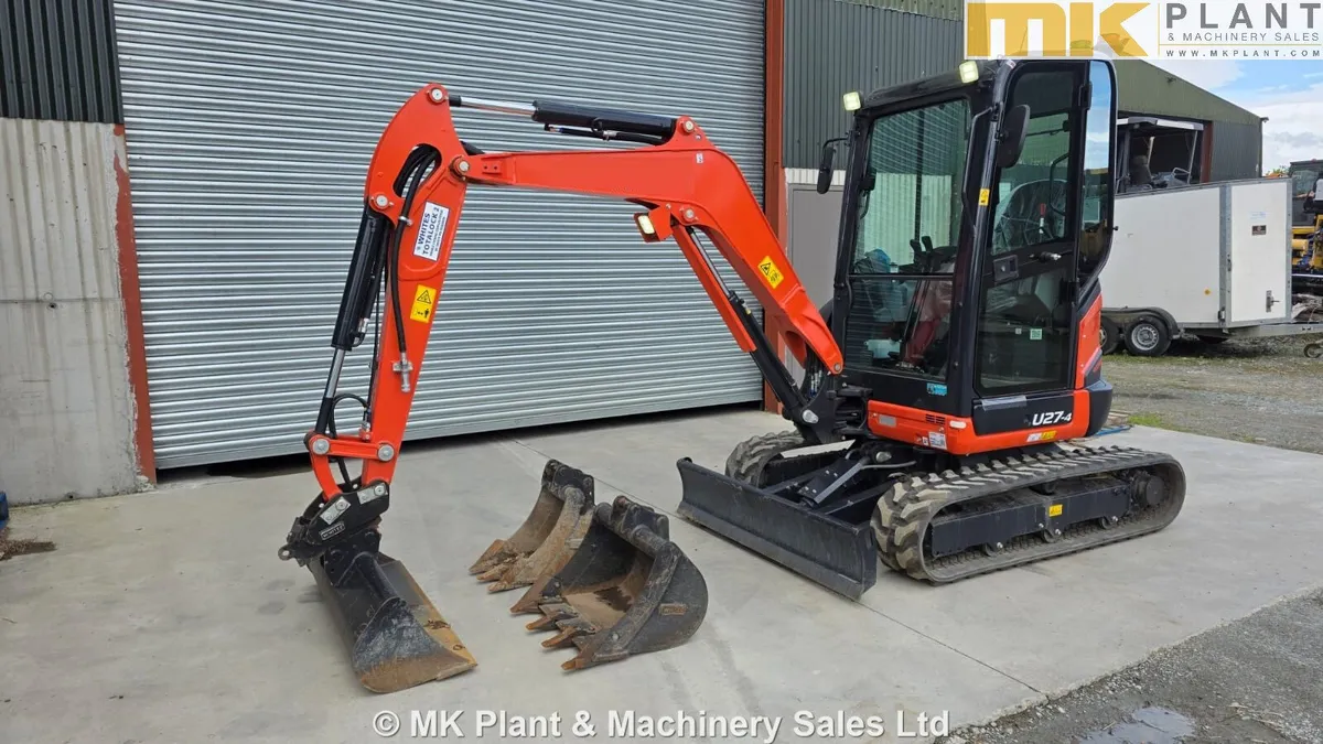Kubota U27-4 (only 80 hours!!!!!) - Image 1