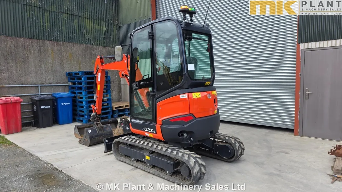 Kubota U27-4 (only 80 hours!!!!!) - Image 3