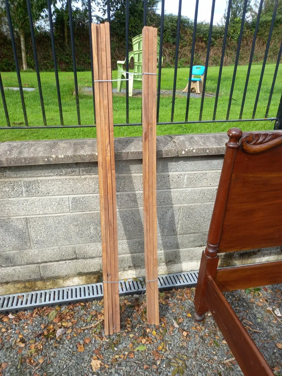 King size mahogany bed - Image 4