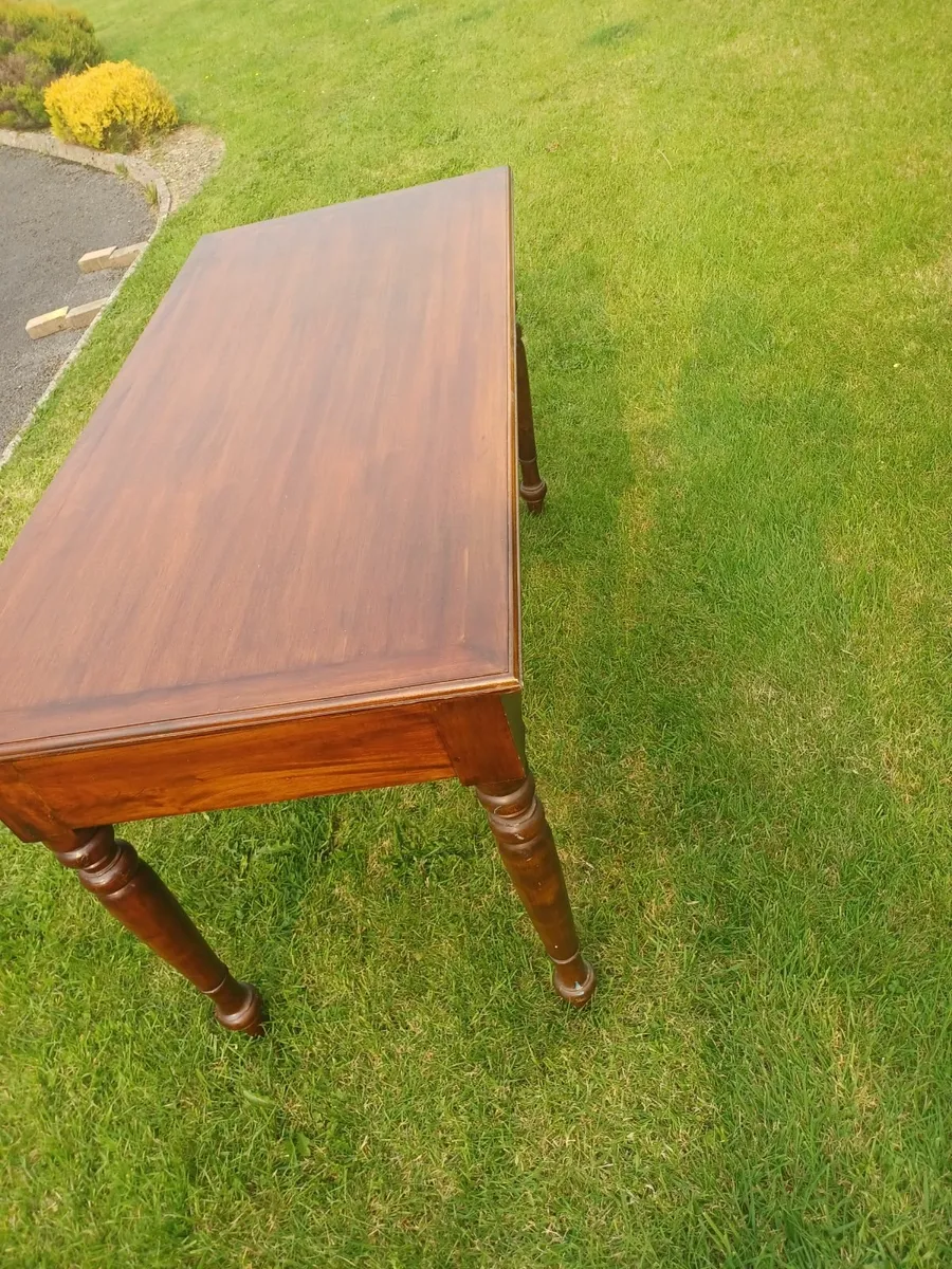Solid Wood Writing Desk - Image 2