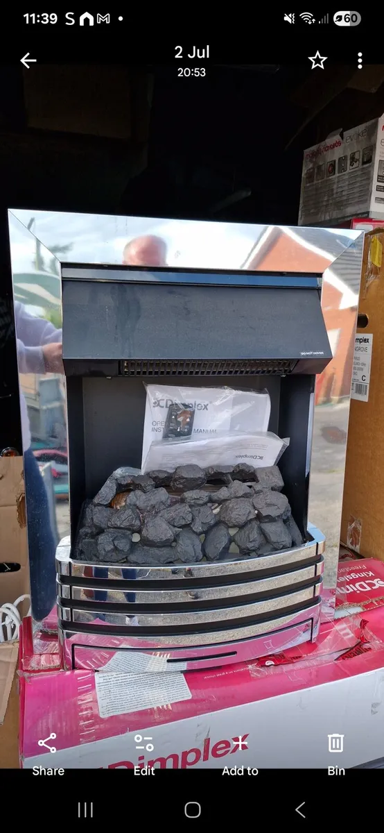 Electric fire - Image 1