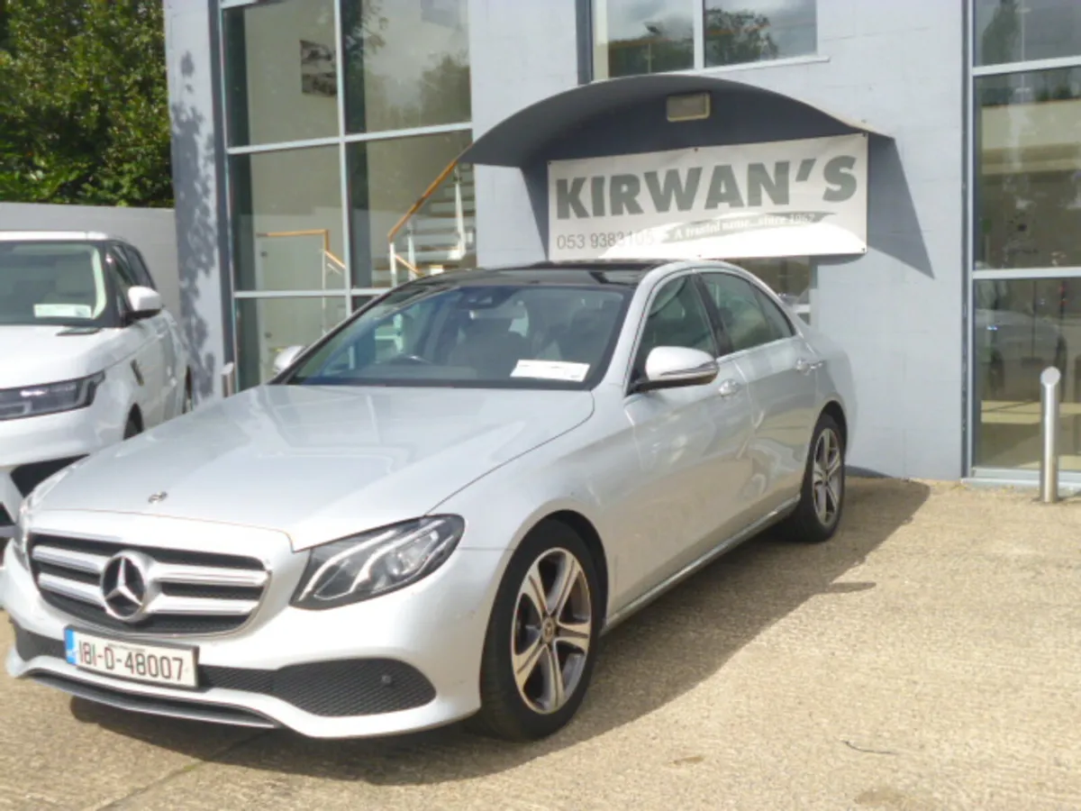 Mercedes E220  D AVANTGARDE 2018 - Image 3