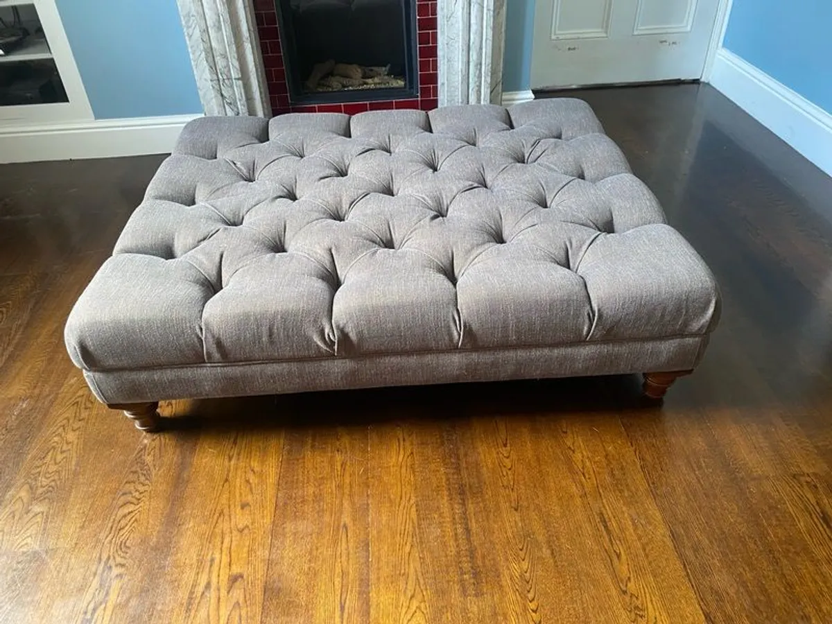 Footstool- Ottogrand Finline Furniture - Image 1