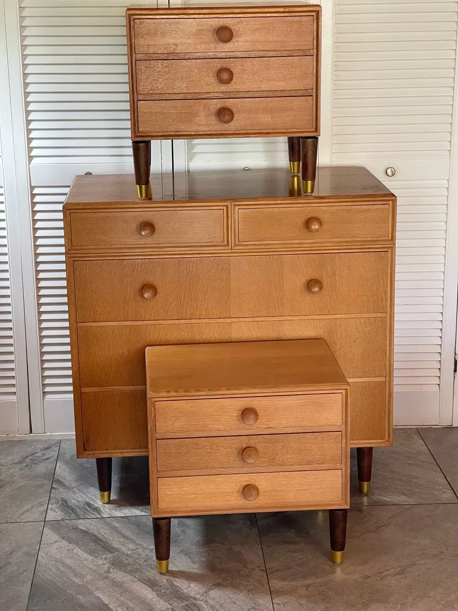 Mid century bedroom set - Image 1