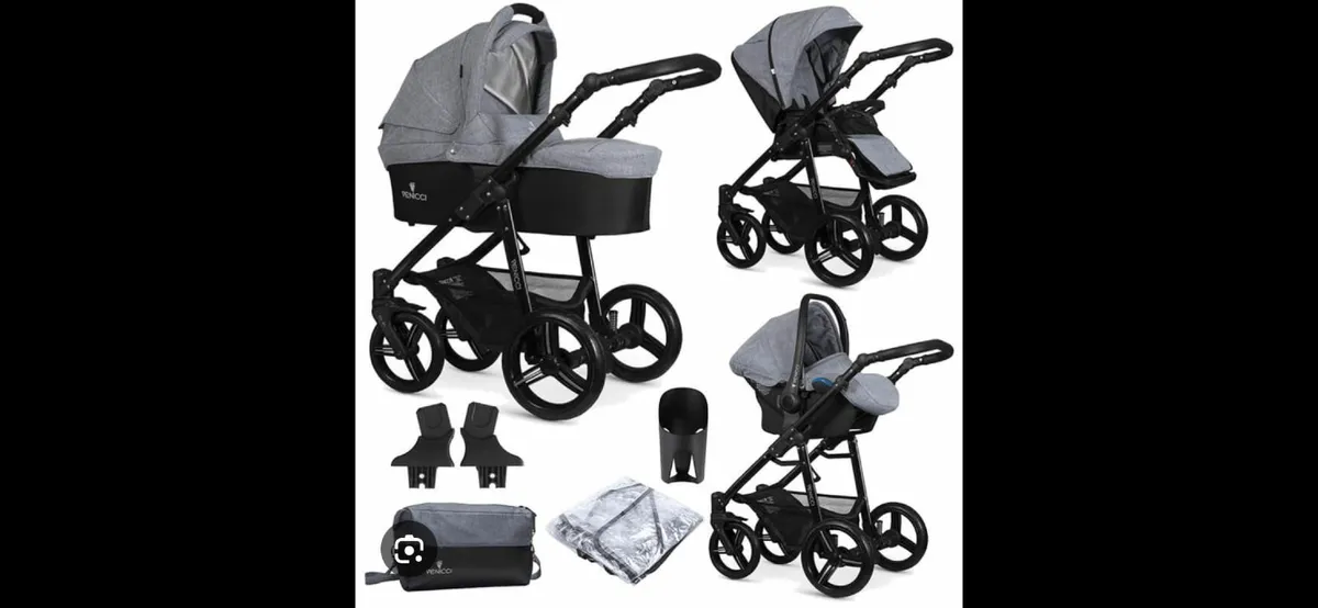 VENICCI Travel system and kids clothes 0-3yrs appr - Image 1