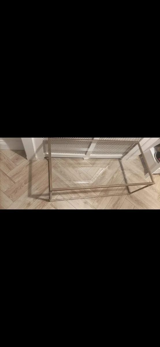 New Glass coffee table - Image 1