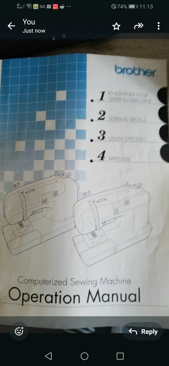 Brother sewing machine - Image 3