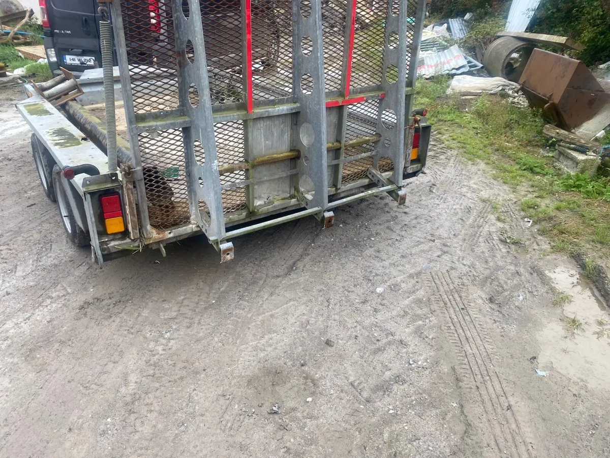 Ifor williams plant trailer - Image 2
