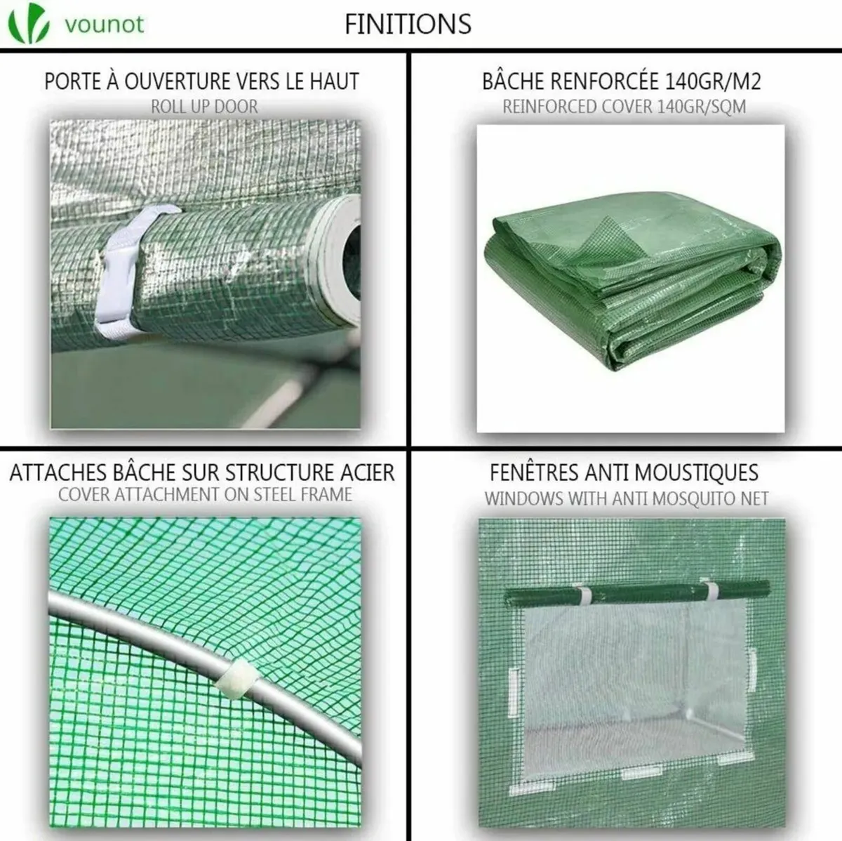4x3x2m Polytunnel Greenhouse – 12m² Garden - Image 2