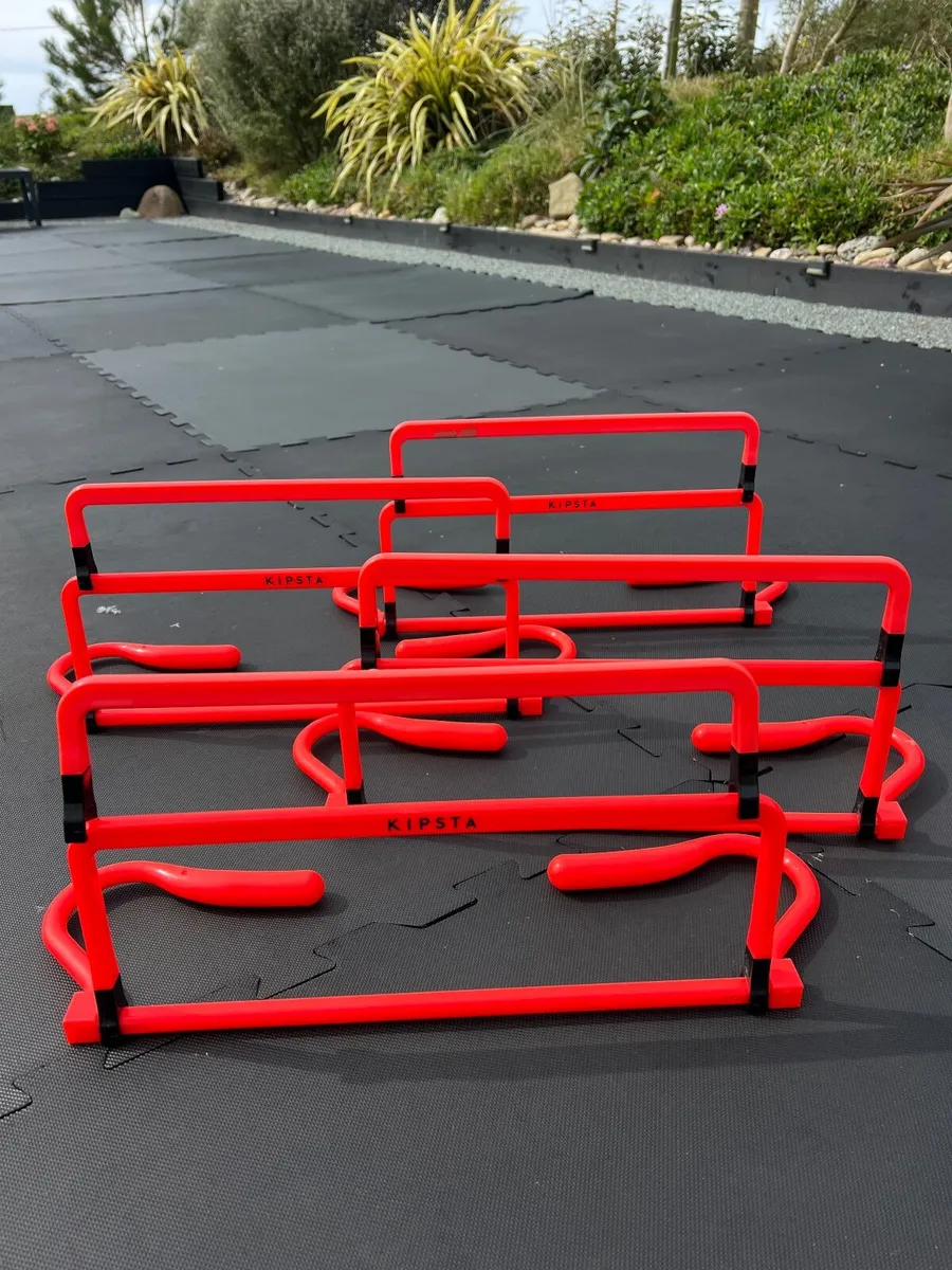 Gym equipment - Set of 4 modular hurdles - Image 1