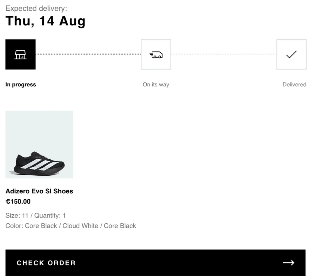 Adidas evo sl size 11 - Image 2