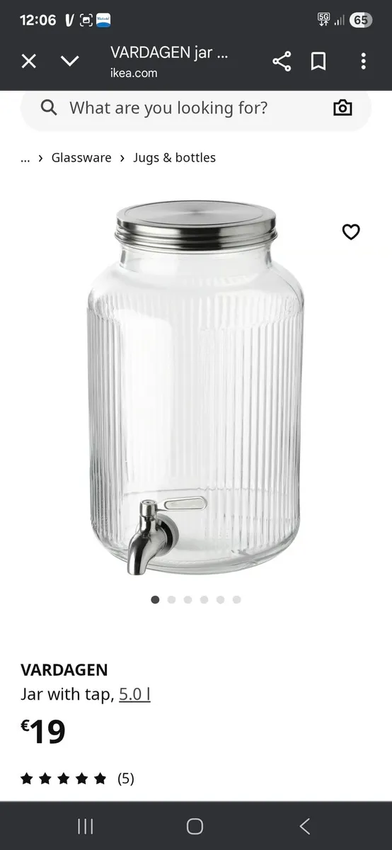 Ikea drink dispenser x 2 - Image 2