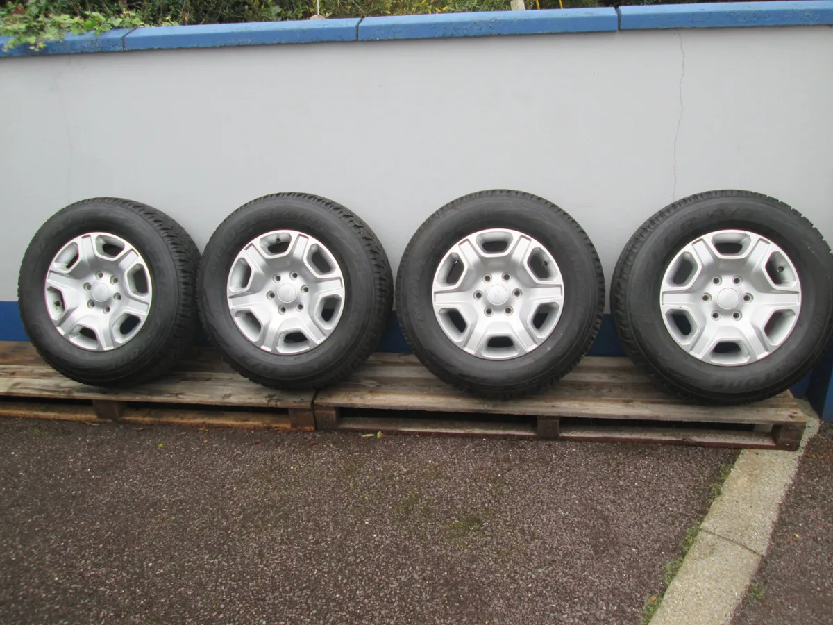 Ford Ranger Alloys + 265/65/17 Bridgestone Tyres - Image 1