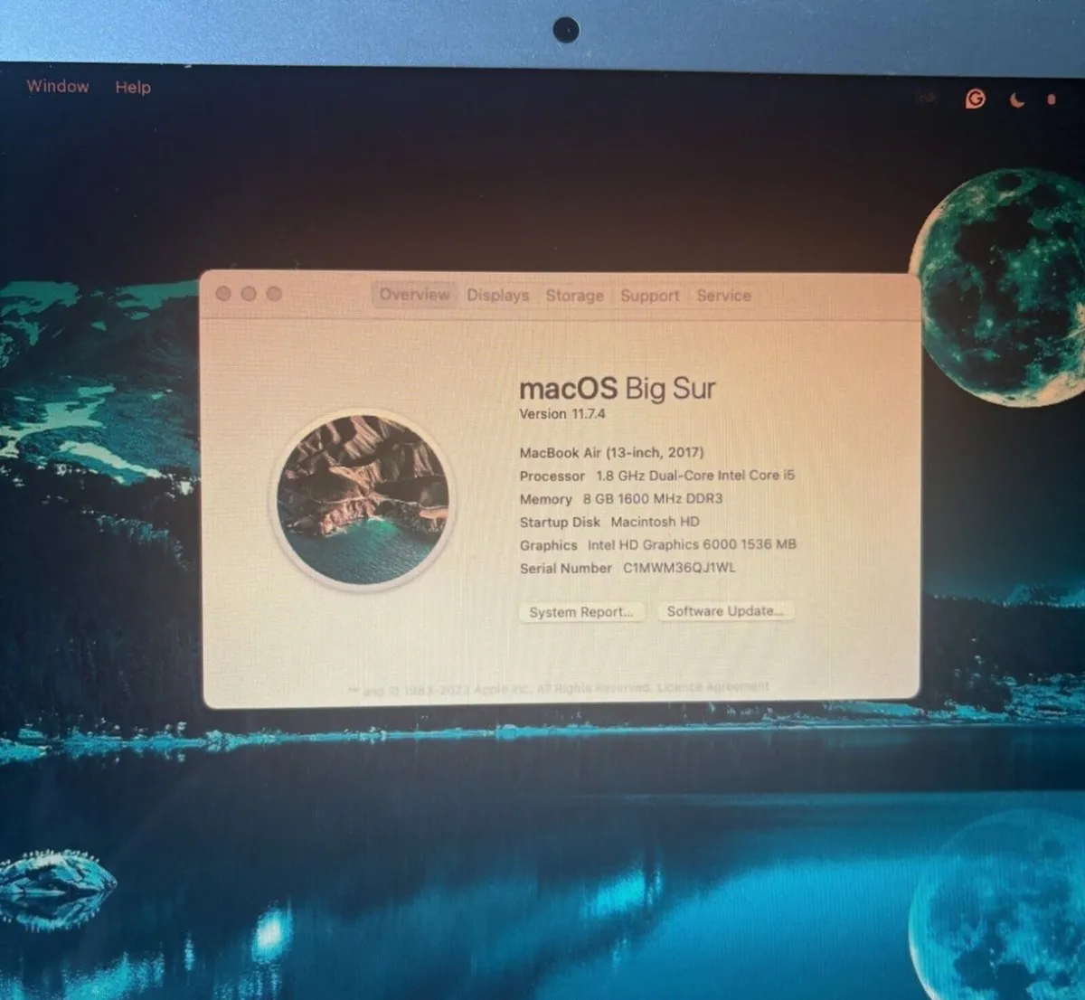 Apple MacBook Air 13" laptop (2017) - Image 2
