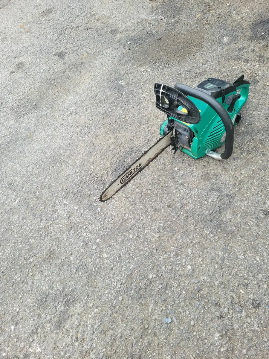 Gardenline 41cc chainsaw running well - Image 4