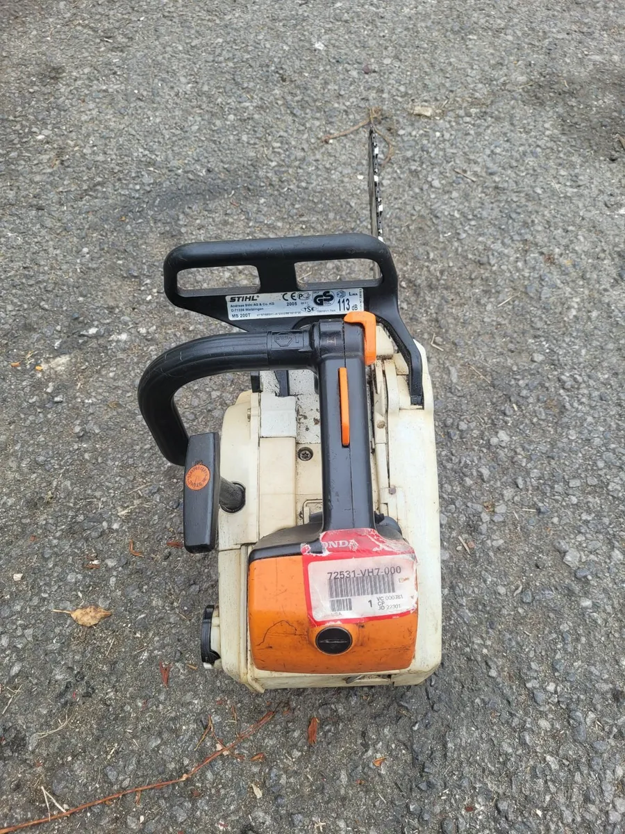 Stihl ms 200T running like new - Image 2