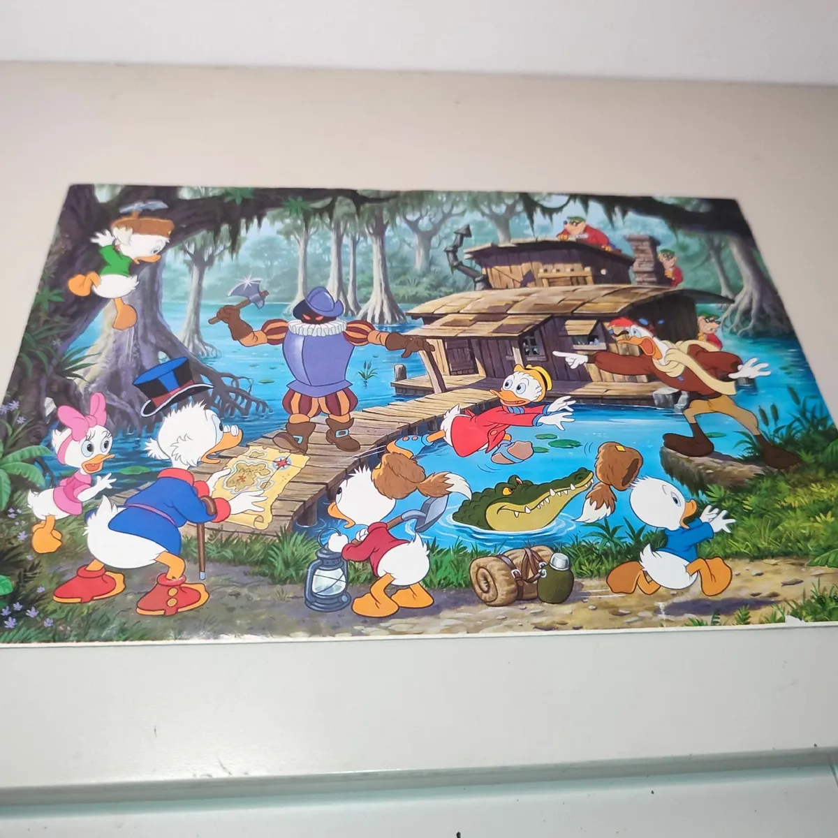 Vintage Duck Tales Disney Block Puzzle Clementoni - Image 2