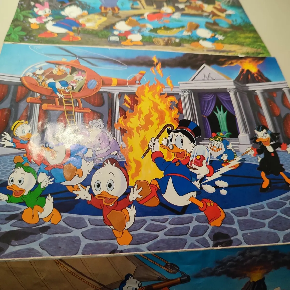 Vintage Duck Tales Disney Block Puzzle Clementoni - Image 4
