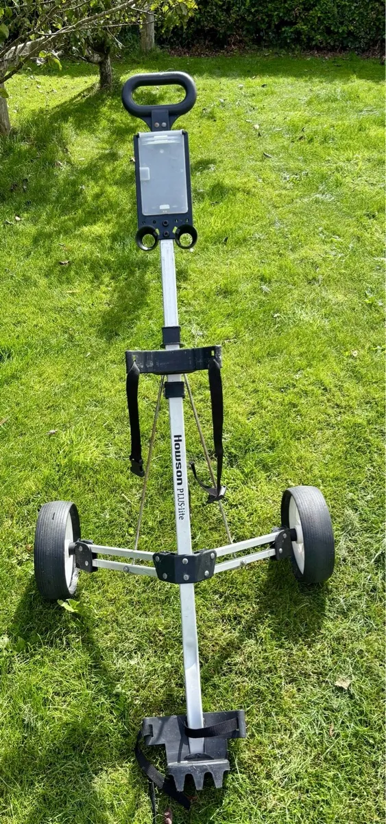 Howson Plus- Lite folding golf trolley - Image 4