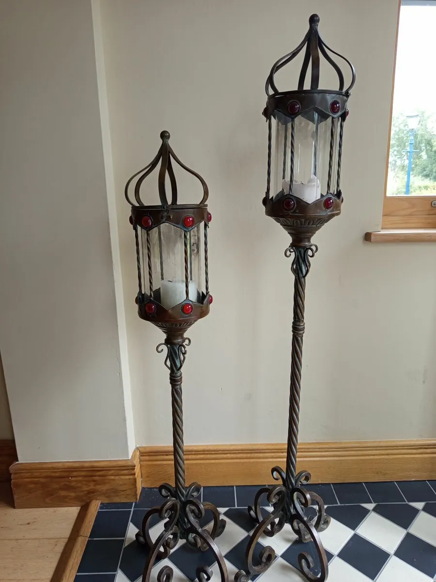 Decorative candle holders