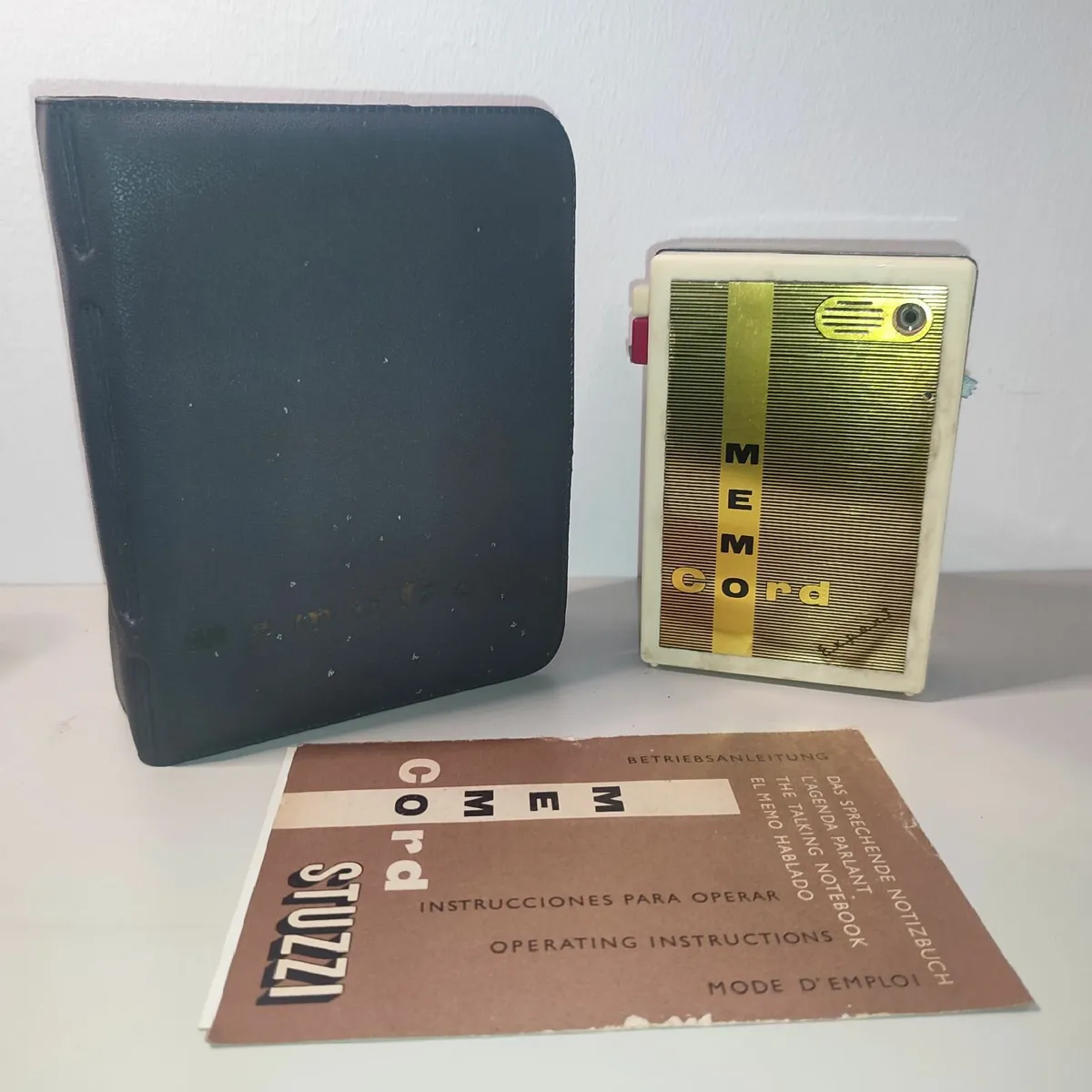 Stuzzi Memocord Export Very Rare Reel To Reel g/c - Image 1