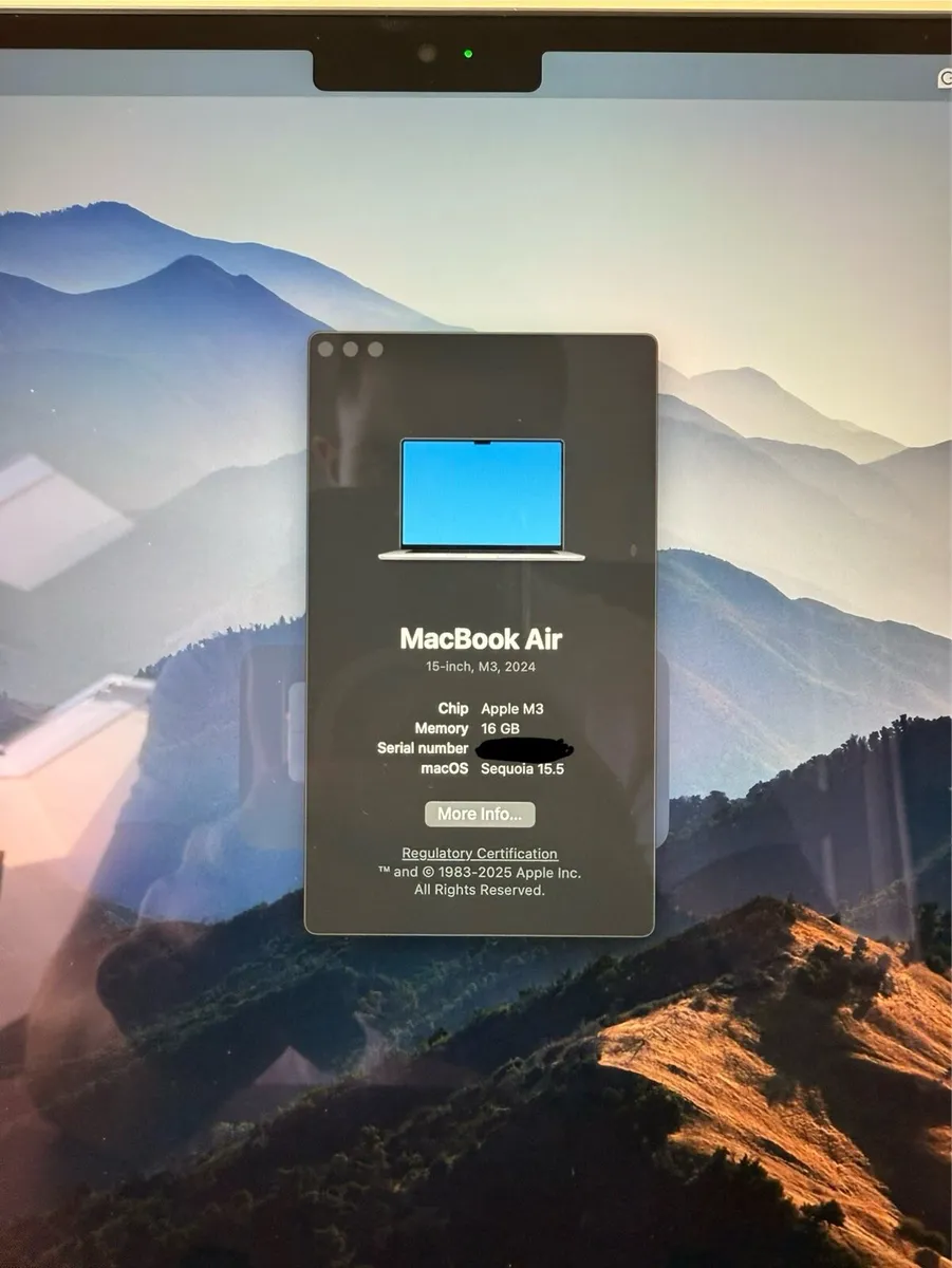 MacBook Air 15inch M3 16GB 256GB - Image 4