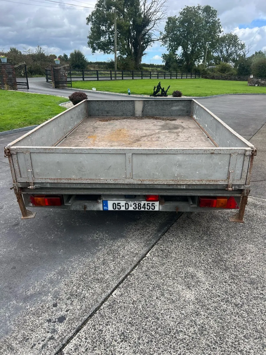 Bateson 10ft x 6ft 6 flatbed trailer - Image 1