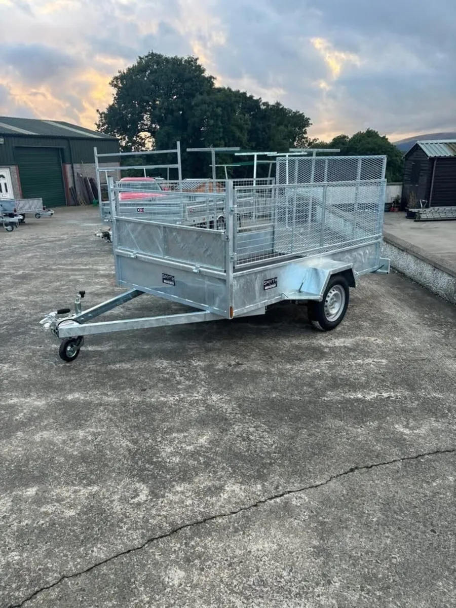 Car Trailer - 8 x 5 - Galvanised - Image 2