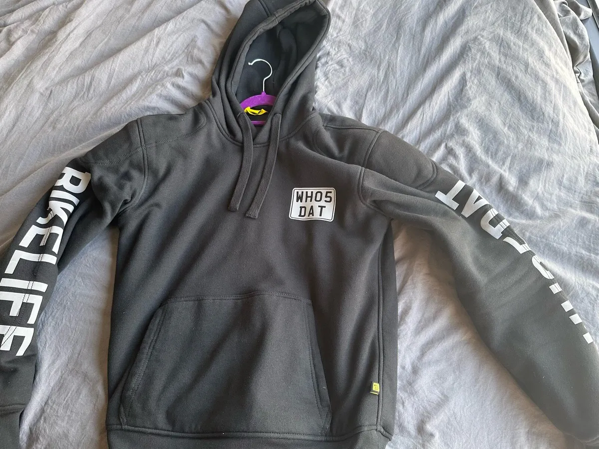 WH05DAT armoured motorcycle hoodie - S - Image 2