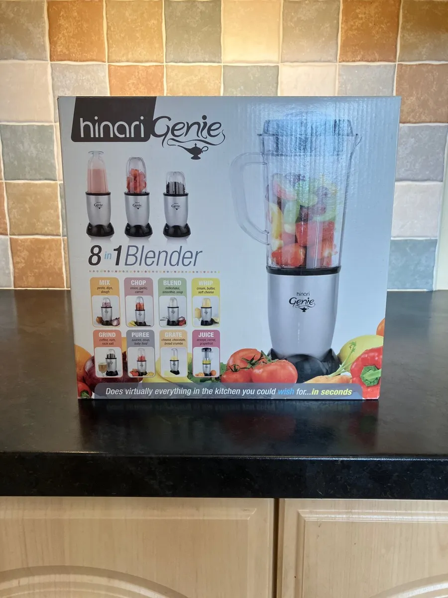Hinari Genie - 8 in 1 Blender - Brand New - €45 - Image 1