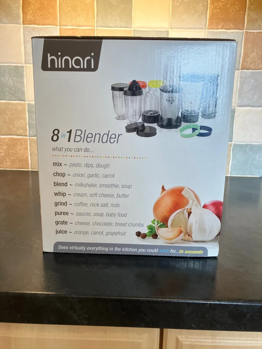 Hinari Genie - 8 in 1 Blender - Brand New - €45 - Image 2