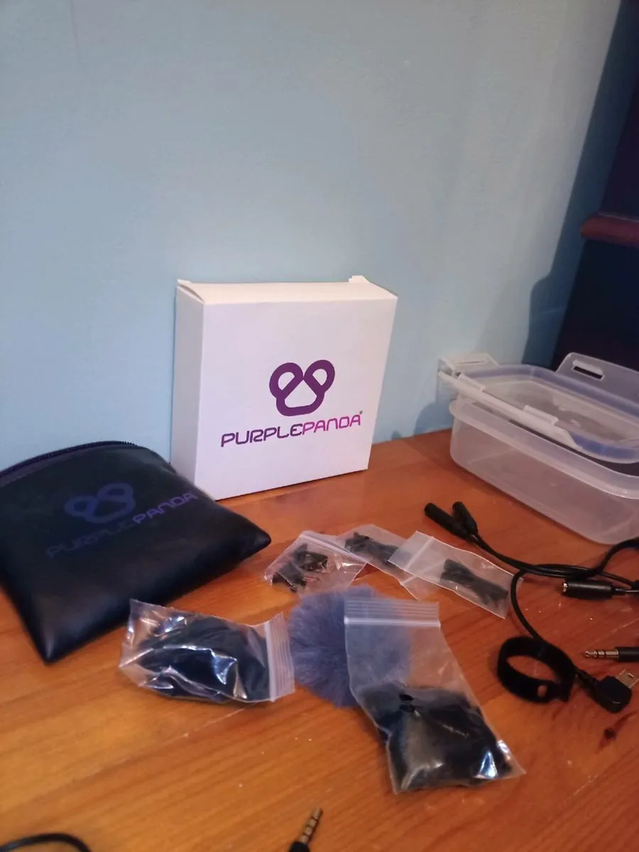 Microphone set - Purple Panda x 3 - Image 2
