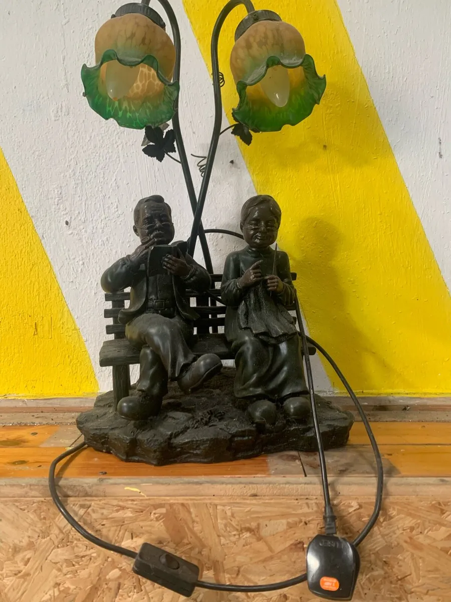 Vintage heavy lamp