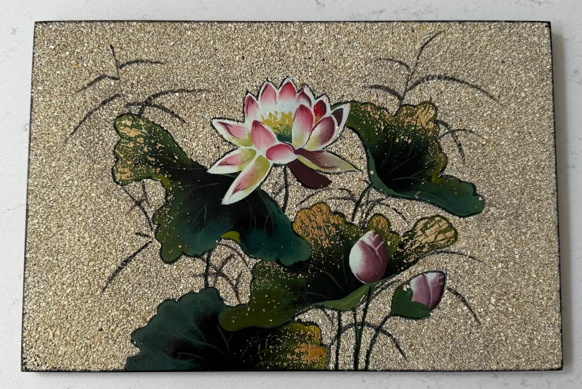 Hand-crafted/painted Mosaic Ceramic Wall Painting - Image 1