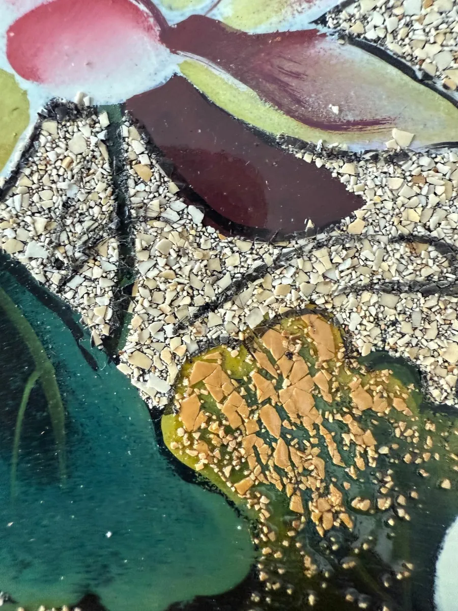 Hand-crafted/painted Mosaic Ceramic Wall Painting - Image 3