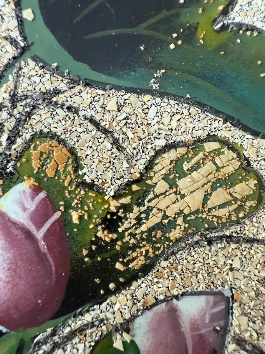 Hand-crafted/painted Mosaic Ceramic Wall Painting - Image 4
