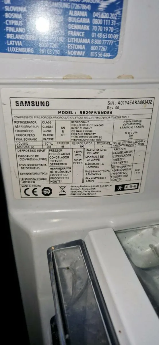 Samsung Fridge Freezer - Image 3