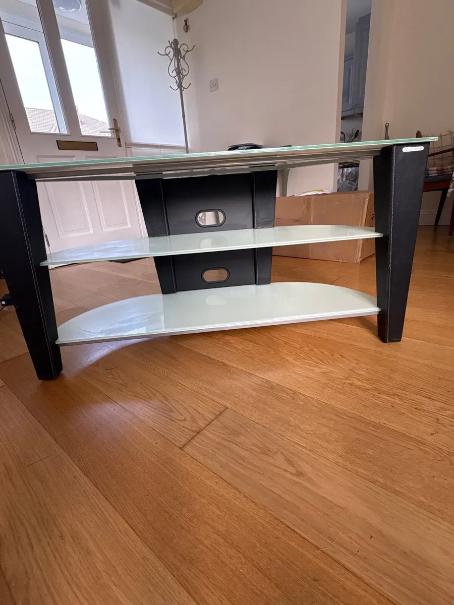 Tv stand - glass FREE - Image 2