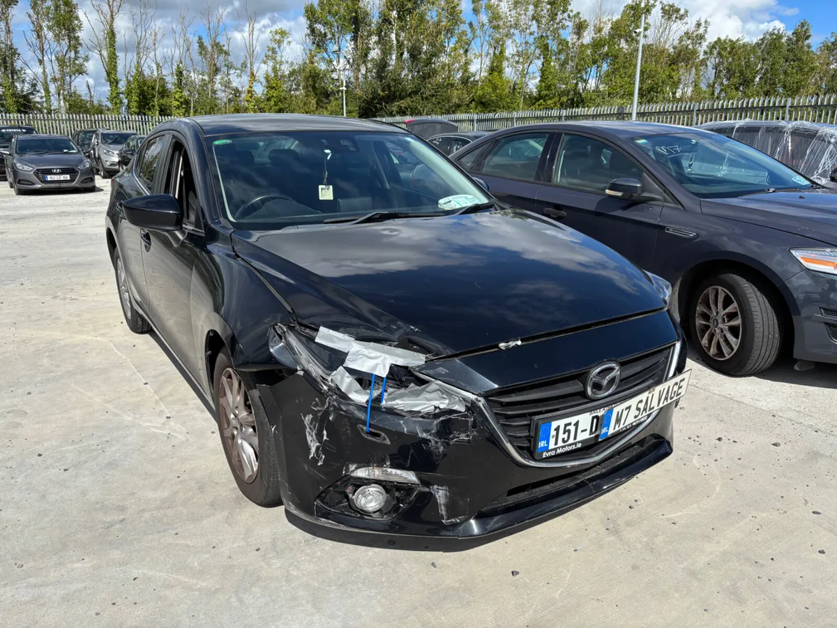 15 Mazda 3 Exc  1.6 Diesel 110km NCT 5/27 Drives - Image 2