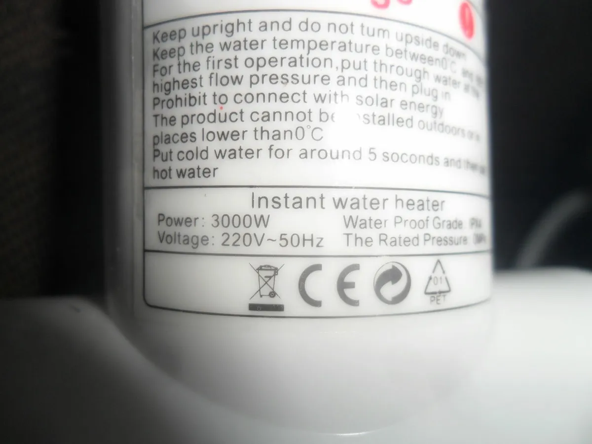 instant water heater - Image 2