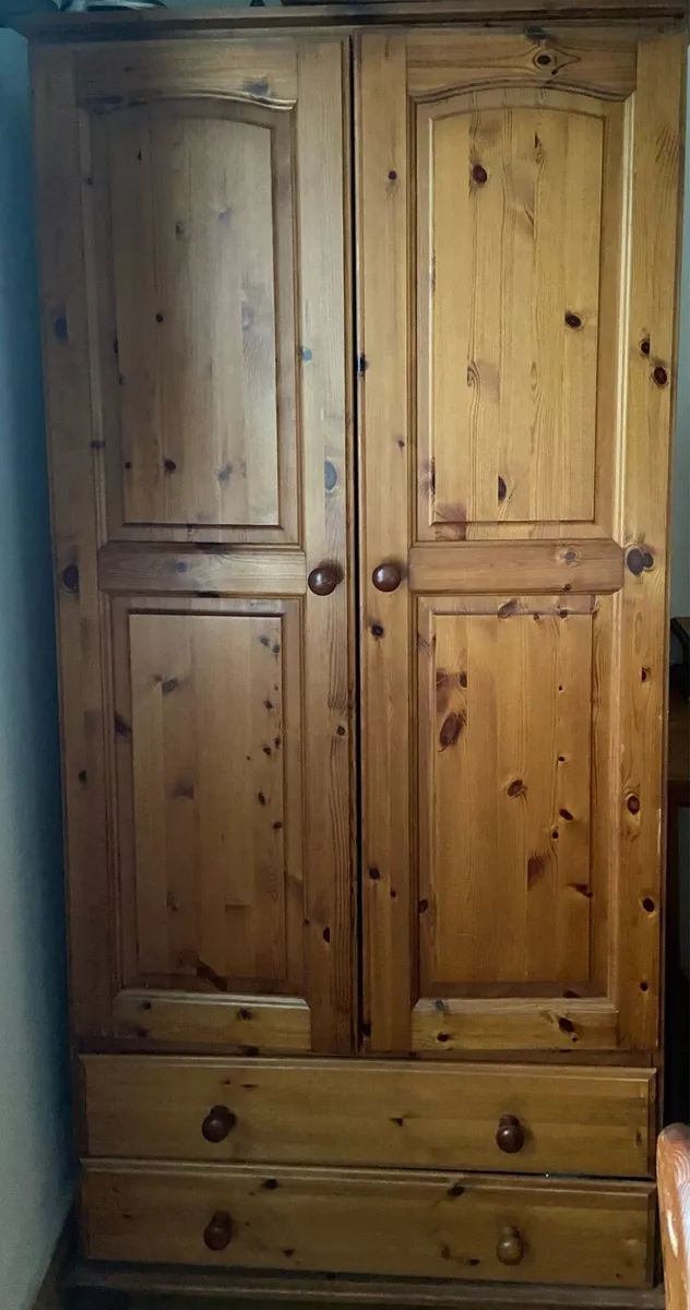 Solid Wood Wardrobe - Image 2