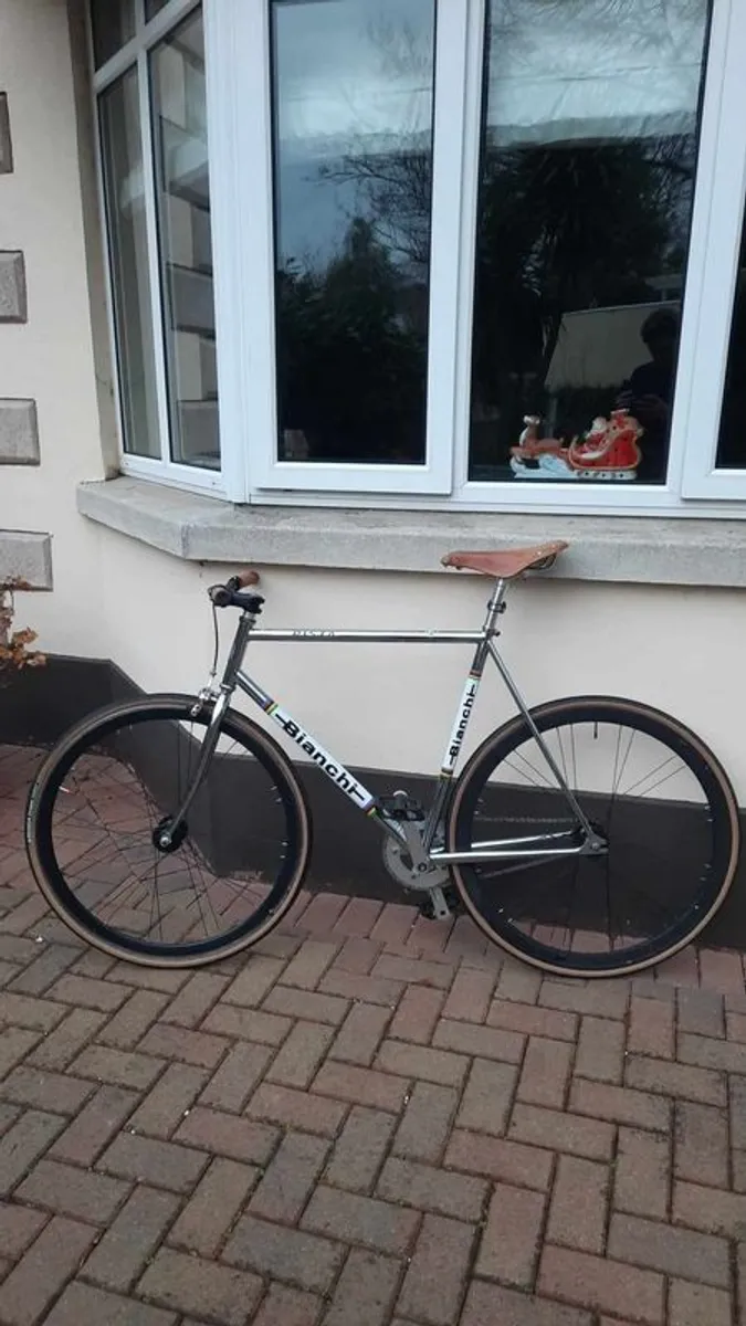 Bianchi Pista Chrome Bike - Image 2