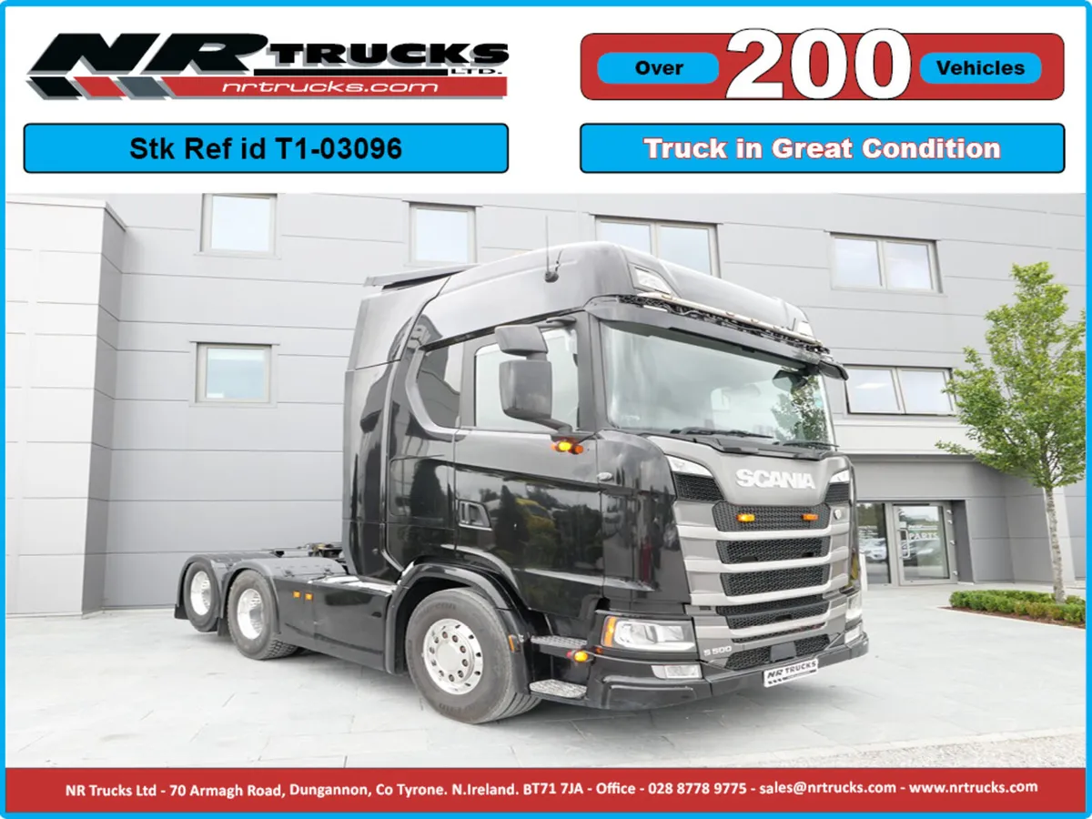 Scania S500 N/G Highline  6x2 Tag Auto gearbox - Image 1