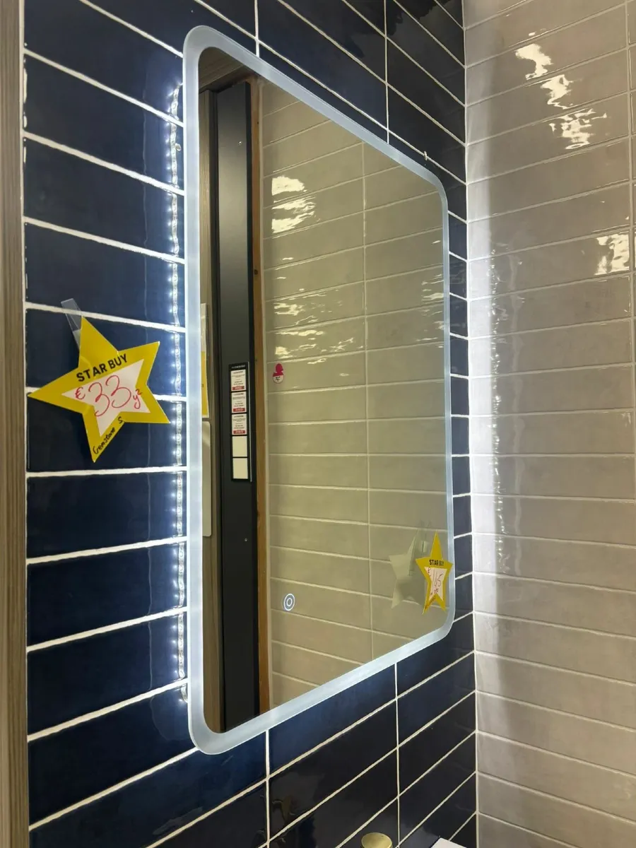 Bathshack - 600x800mm LED Bathroom Mirror - Image 1