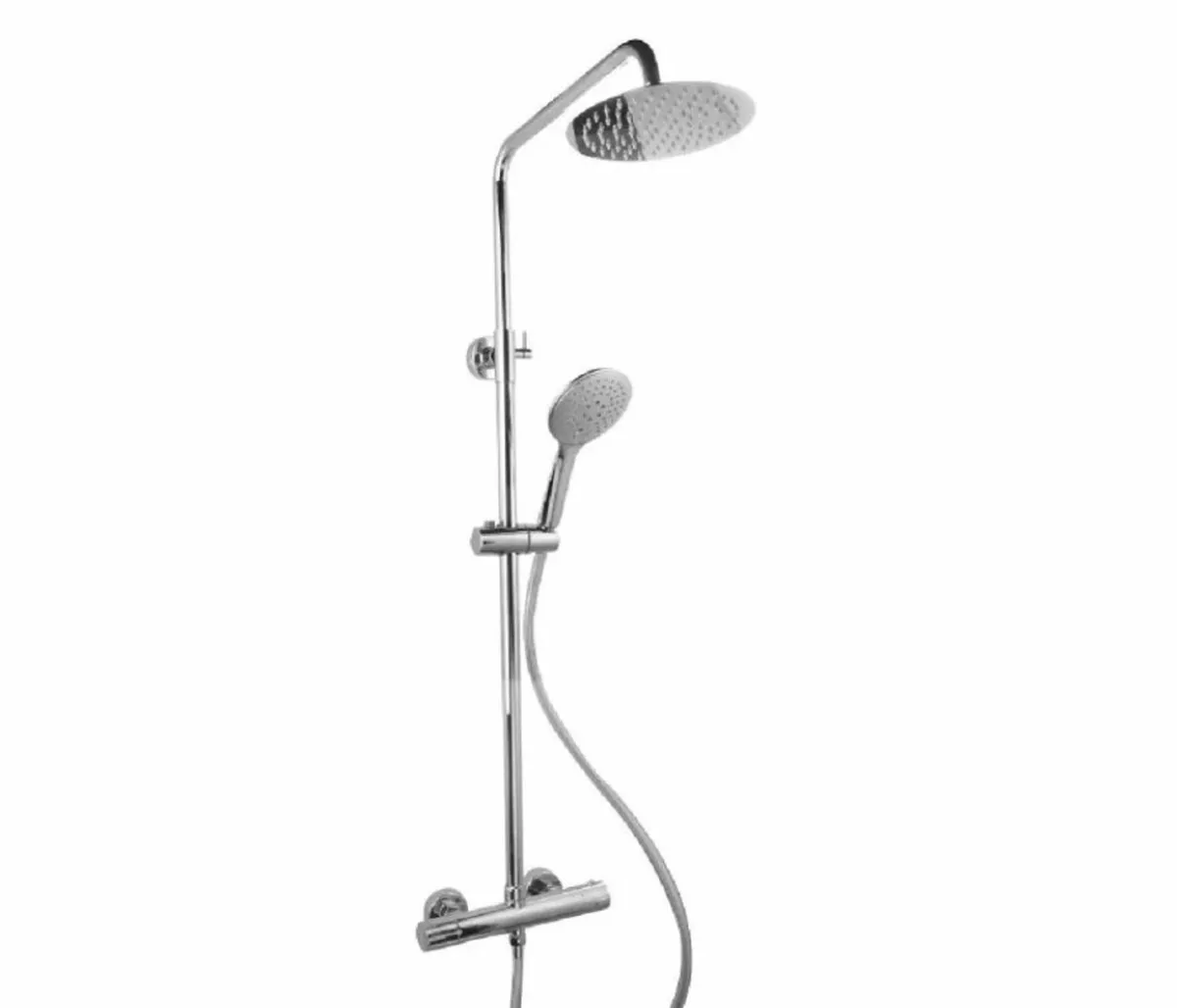 Bathshack - Premium Quality Chrome Rain Shower Kit - Image 1