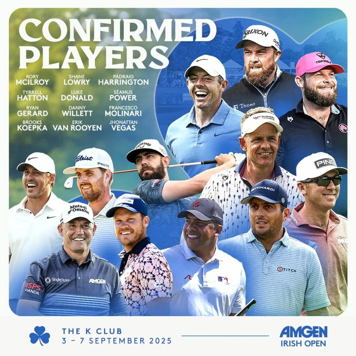Irish golf tickets K Club (every day) x 2 - Image 1