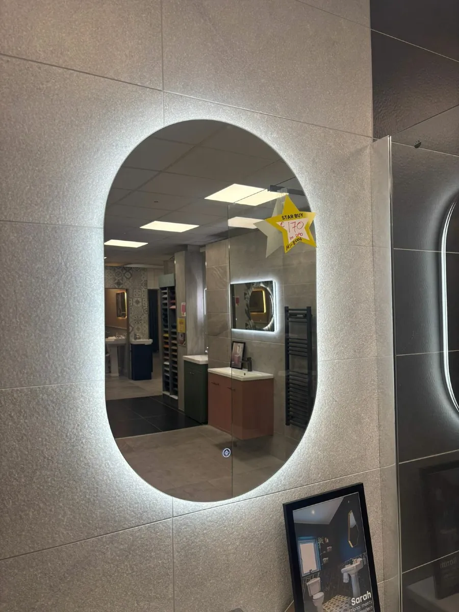 Bathshack Designer LED Bathroom Mirror
