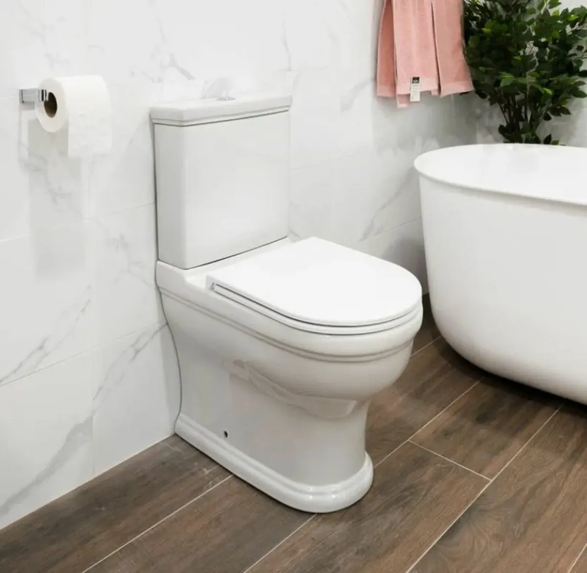 Bathshack - Traditional FULLY Back to Wall Toilet! - Image 1