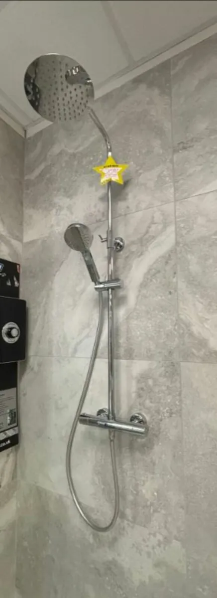 Bathshack - Premium Quality Chrome Rain Shower Kit - Image 3